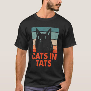 Cats in Tats Cat Lover Tattoo Lover Kitten Tattooe T-Shirt