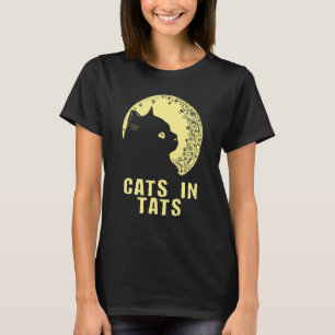 Cats in Tats Cat Tattoo Kitten Tattooed 2 T-Shirt
