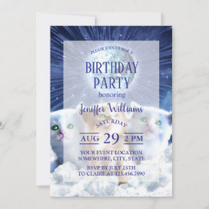 Cats in the cloud                                  invitation