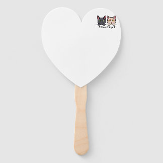 Cats in the family hand fan