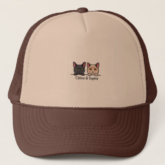 Cats in the family trucker hat