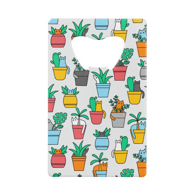 Cats in the flowerpots (Front)