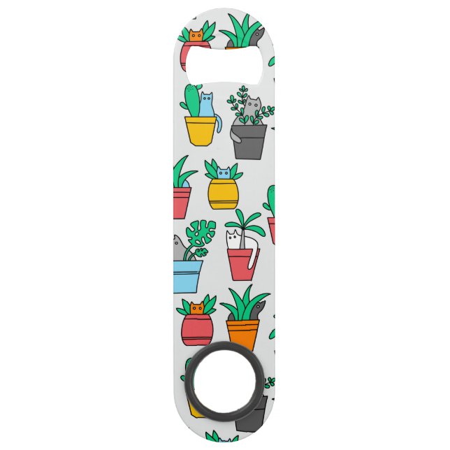 Cats in the flowerpots (Front)