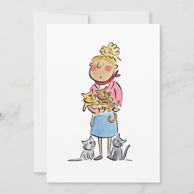 Cats Invitation (Front)