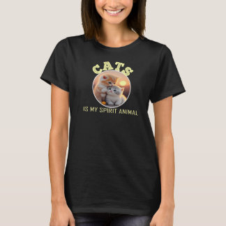 cats is my spirit animal T-Shirt