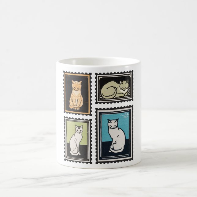Cats, Julie de Graag Coffee Mug (Center)