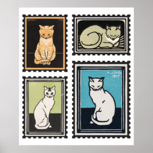 Cats, Julie de Graag Poster