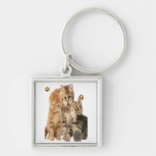 Cats Key Ring