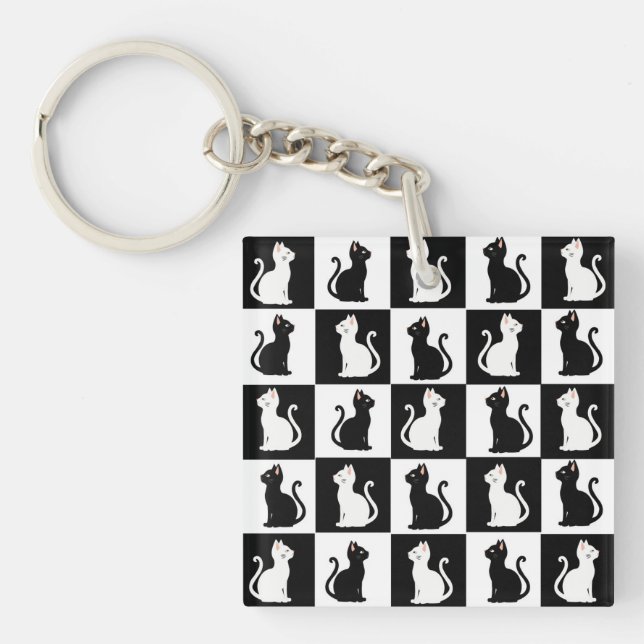cats key ring (Front)