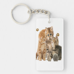 Cats Key Ring