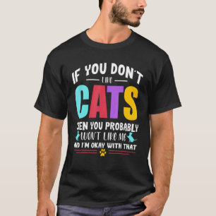 Cats Kitten Lover Funny Paw Pride LGBT-Q Pet Owner T-Shirt