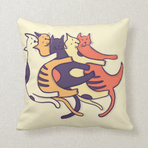 CATS KITTENS PETS CUTE COOL CUSHION