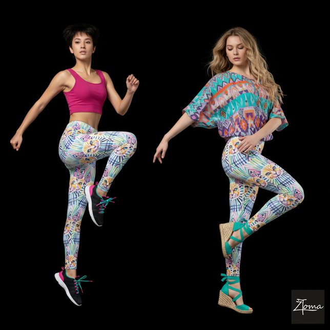 cats line  Leggings (Creator Uploaded)