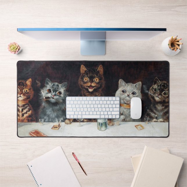 Cats, Louis Wain Desk Mat (Office 1)