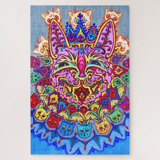 Cats, Louis Wain Jigsaw Puzzle (Vertical)