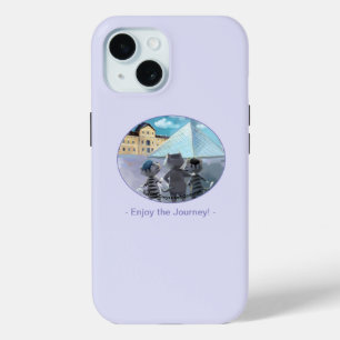 Cats Louvre Paris - Tough Phone Case