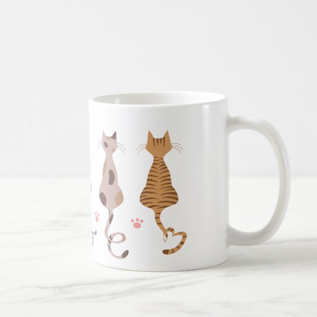 Cats Love Tails Mug (Right)