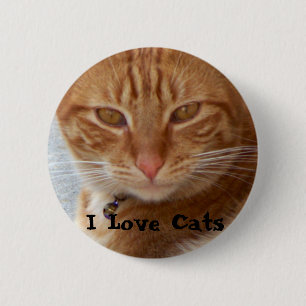 Cat's Lover_ 6 Cm Round Badge