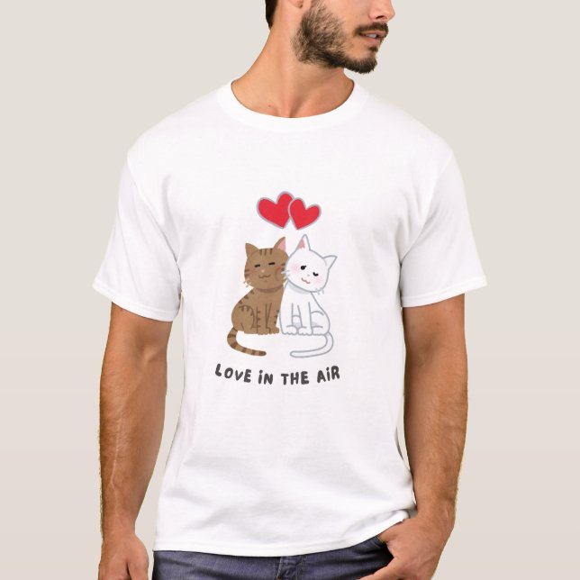 cats lover T-Shirt (Front)