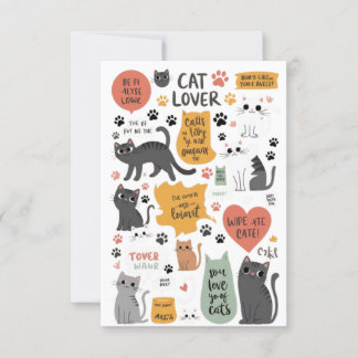 Cats Lover T-Shirt – Cute & Funny Cat Lover Shirt