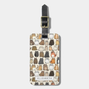 Cats Luggage Tags
