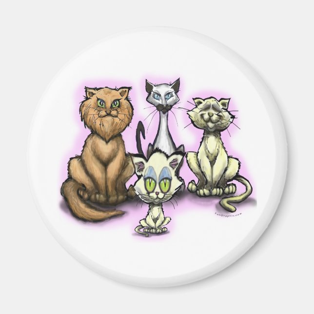 Cats Magnet (Front)