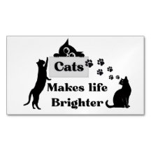 Cats Makes Life Brighter – Sweet Cat Lover Inspira
