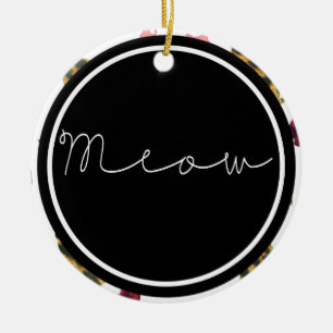 Cats Meow Ceramic Tree Decoration