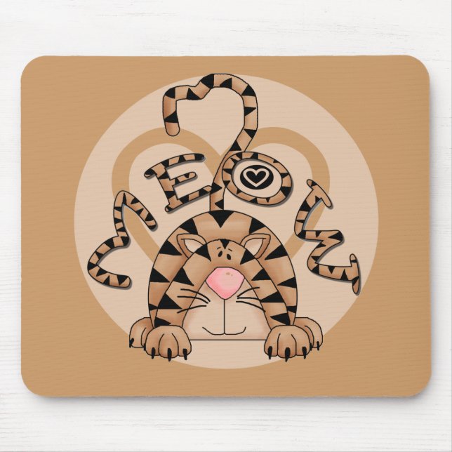 Cat's Meow Mouse Mat (Front)
