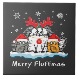 Cats Merry Tile