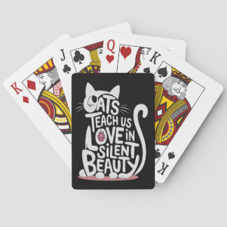Cat's Mischief Playing Cards