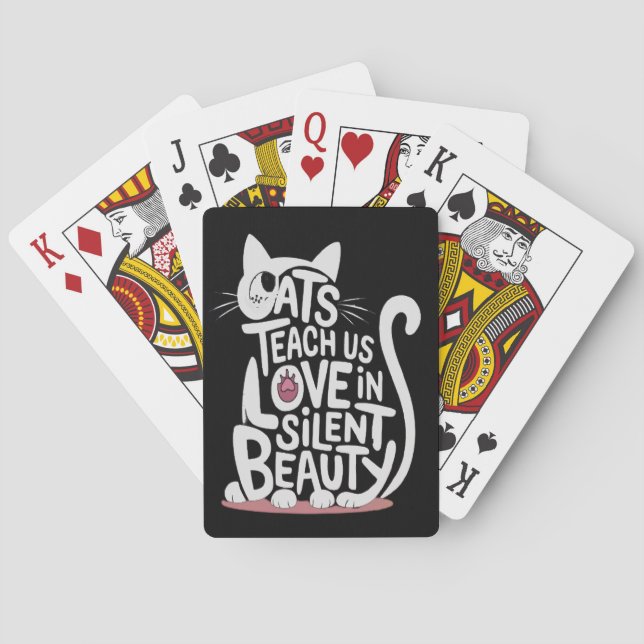 Cat's Mischief Playing Cards (Back)