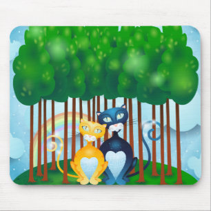 Cats Mouse Mat