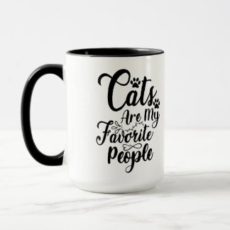 cats my best friend mug