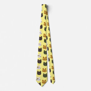 Cats My Favourite People Tie