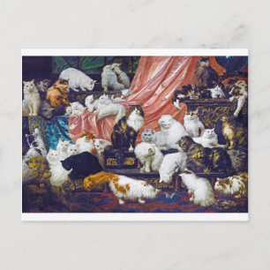 Cats (My Wife's Lovers), Carl Kahler Postcard