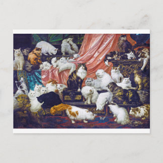Cats (My Wife's Lovers), Carl Kahler Postcard