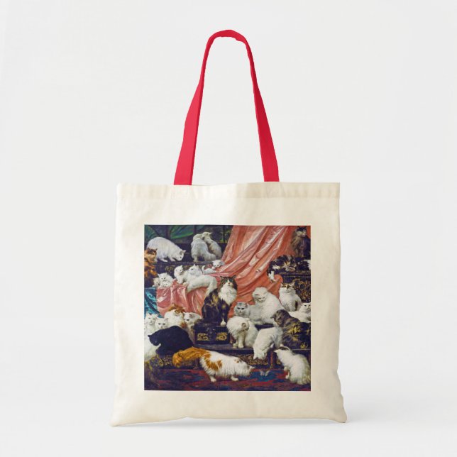 Cats (My Wife's Lovers), Carl Kahler Tote Bag (Front)