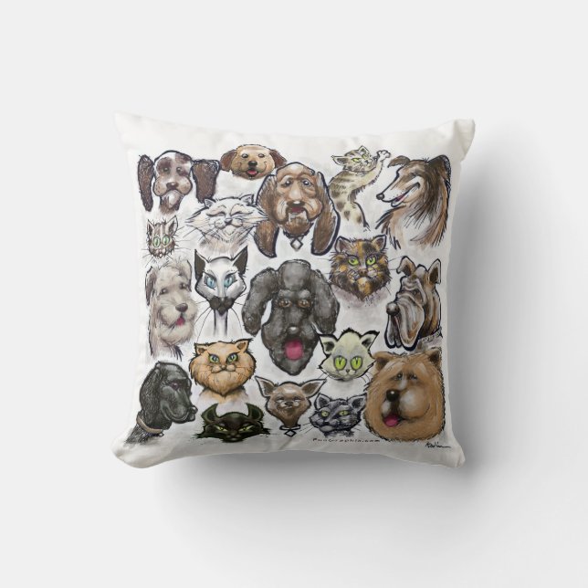Cats n Dogs Cushion (Front)