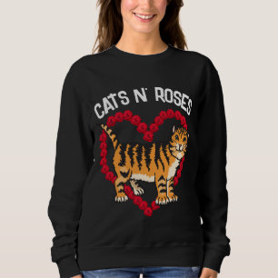 CATS N' ROSES GINGER Cat T-Shirts sweatshirts