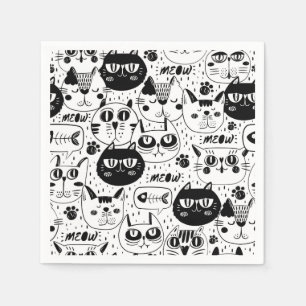 Cats Napkin
