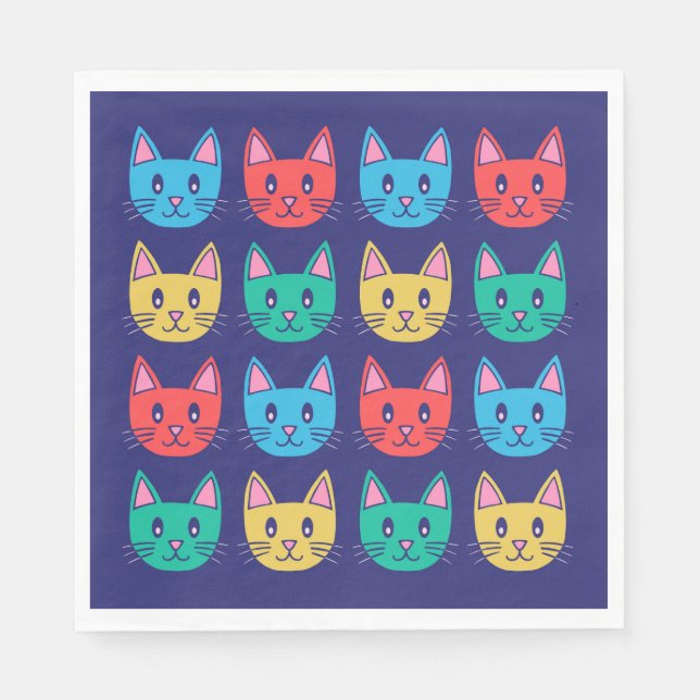 Cats Napkin (Front)