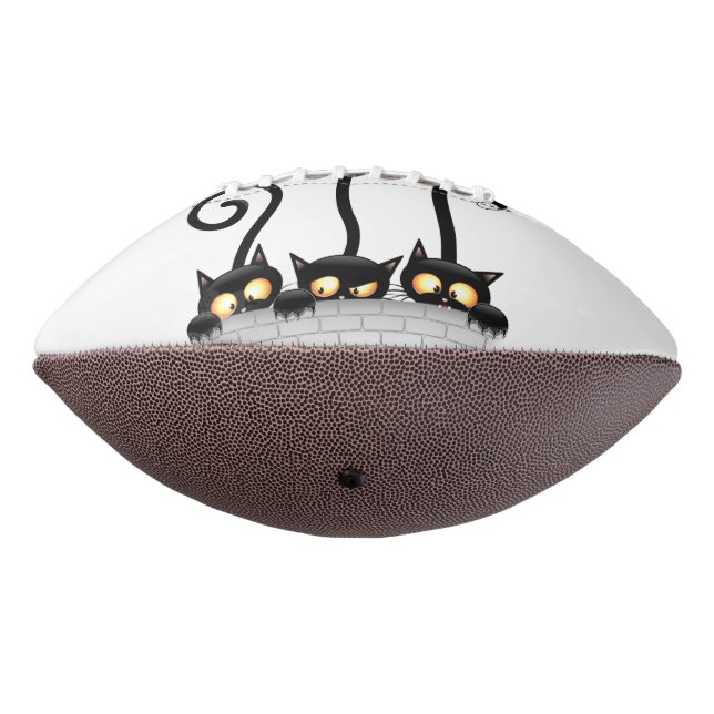 Cats Naughty, Playful and Funny Characters American Football (Rotated 270)