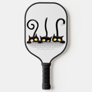 Cats Naughty, Playful and Funny Characters Pickleball Paddle