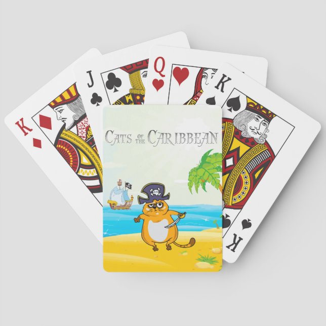 Cats of the Caribbean Playing Cards (Back)