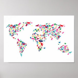 cats of the world records poster