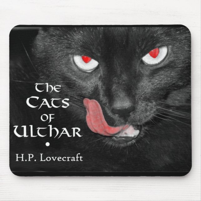 Cats of Ulthar Mouse Mat (Front)