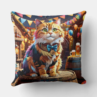 Cats Oktoberfest Cushion