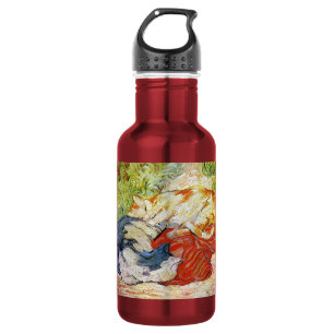 Cats on a Red Cloth, Franz Marc 532 Ml Water Bottle
