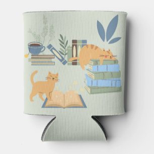 Cats on Books Can Cooler